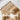Chestnut Dark Brown keratin bondings with length graphic, 26 to 56 cm – Rubin Extensions®