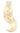 Front product view of Golden Blonde tape-in extensions, Excellence Line – Rubin Extensions®