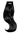 Full view of Black invisible tape-in extensions, Excellence Line, 35–55 cm – Rubin Extensions®
