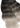 Close-up of glossy Black & Silver Blonde human hair, Ombré balayage, Fashion Line – Rubin Extensions®