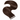 Genius Wefts Tape-in Echthaar Extensions in Kastanien-Dunkelbraun – geschwungene Haartresse, Premium Line – Rubin Extensions®