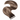 Genius Wefts Tape-in Echthaar Extensions in Luis Velvet Brown – geschwungene Haartresse, Premium Line – Rubin Extensions®