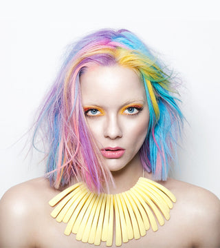 Pastel Rainbow Hair Extensions