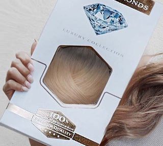 Clip-in Extensions Diamond Line Light Honey Blonde