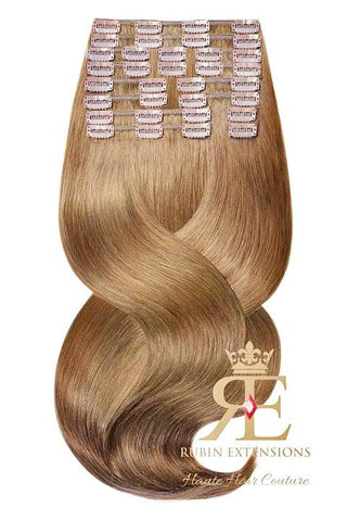 Clip-In LUXURY  Extensions Salty Caramel Deluxe Line