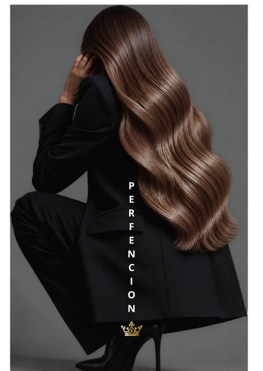 Clip-in Extensions Diamond Line Natural Golden Brown