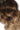 Close-up of glossy Black-Brown & Light Brown Caramel human hair strands, short root – Rubin Extensions®
