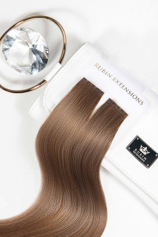 Keratin Bondings Hair Strands  Light Natural Brown Pro-Deluxe Line