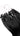 Close-up of individual Black microring strands, glossy Remy human hair – Rubin Extensions®