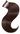 Chestnut Dark Brown bulk hair, glossy human hair strands, Excellence Line – Rubin Extensions®