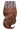 Mahogany Brown clip-in extensions, Deluxe Line, 60 cm, 100% human hair – Rubin Extensions®