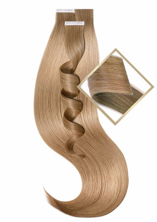 Gorgeous Human Hair Tape-in Extensions Salty Caramel