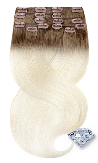 Clip-in Extensions Diamond Line Shadowed Blonde